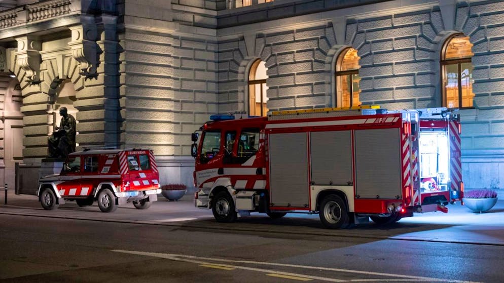 Un petit incendie a perturbé l'activité au Palais fédéral mercredi matin.