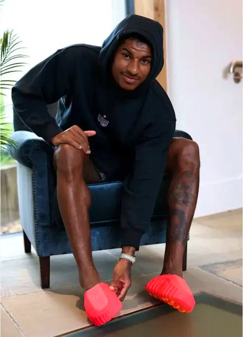 Marcus Rashford mit dem Nike «Mind 001».