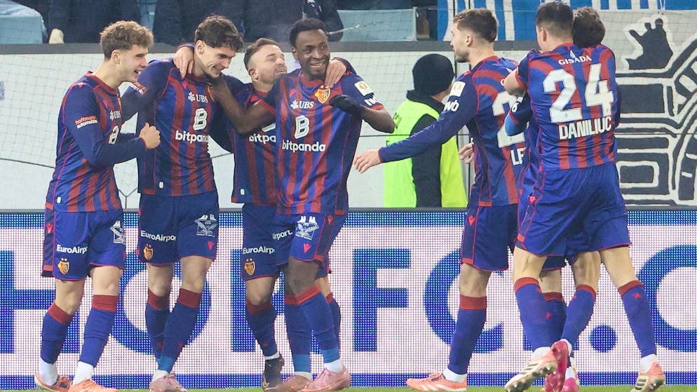 Broschinski ends goal drought. Koindredi does better than Shaqiri and sinks penalty - Basel beat Luzern