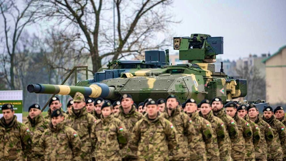 The tank manufacturer KNDS, known among other things for the Leopard 2, is aiming for an IPO. (archive picture)