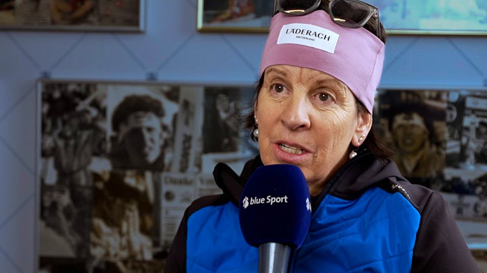 Ski legend Vreni Schneider. 