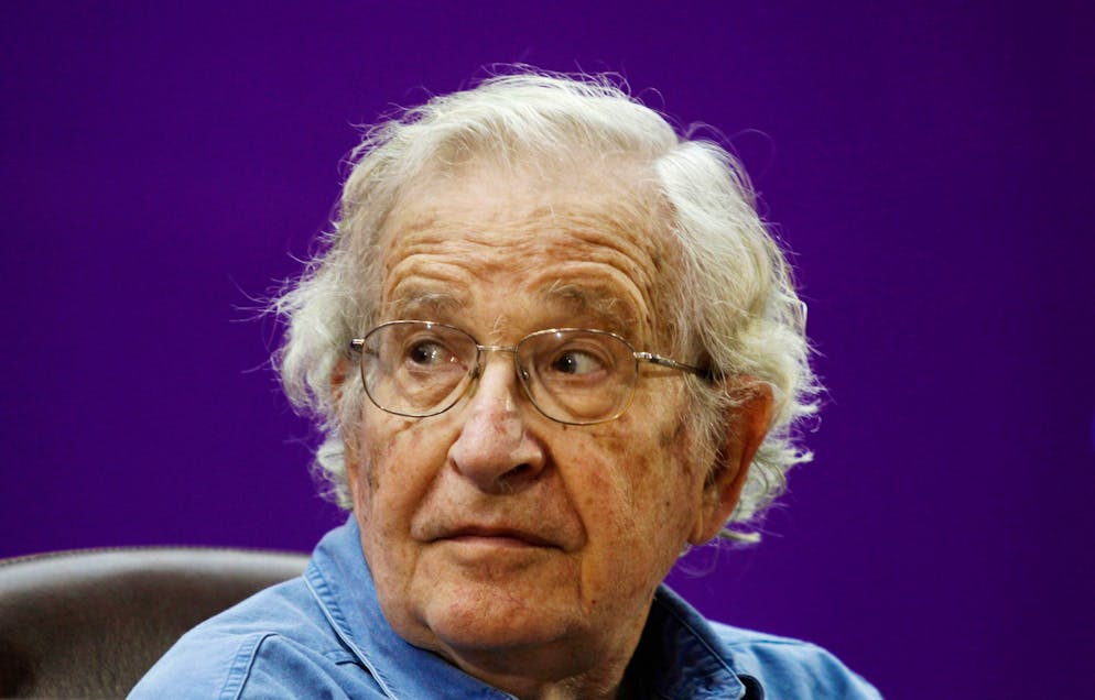 Noam Chomsky (foto d'archivio)