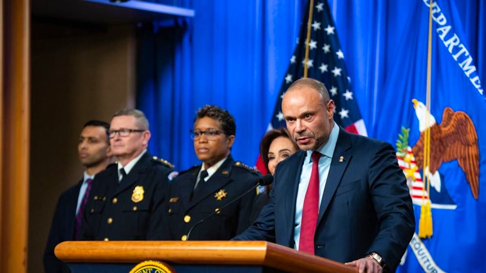 Dan Bongino in una foto recente.