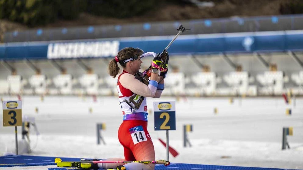 Lena Häcki-Gross was the best Swiss athlete on Thursday