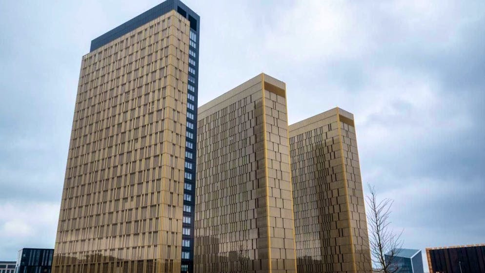 ARCHIVE - The photo shows the towers of the European Court of Justice (ECJ) in Luxembourg. Photo: Harald Tittel/dpa