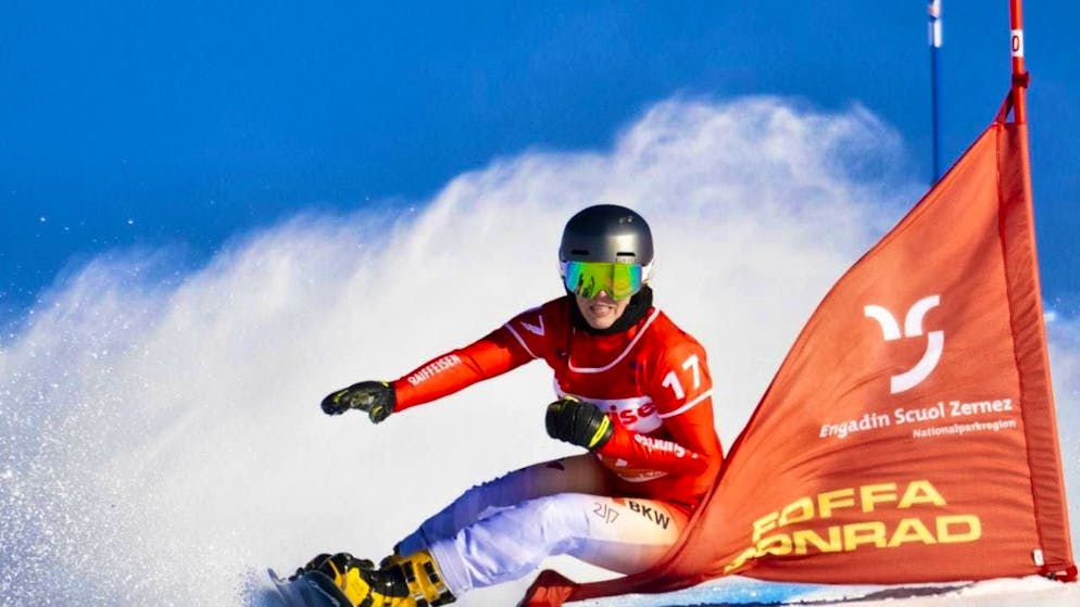 Ladina Caviezel was the best Swiss in the Dolomites