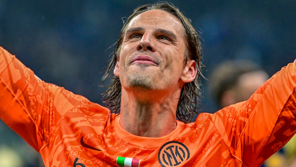 Einer der emotionalsten Sportmomente des Jahres: Freudetränen bei Yann Sommer nach dem Erreichen des Champions-League-Finals.