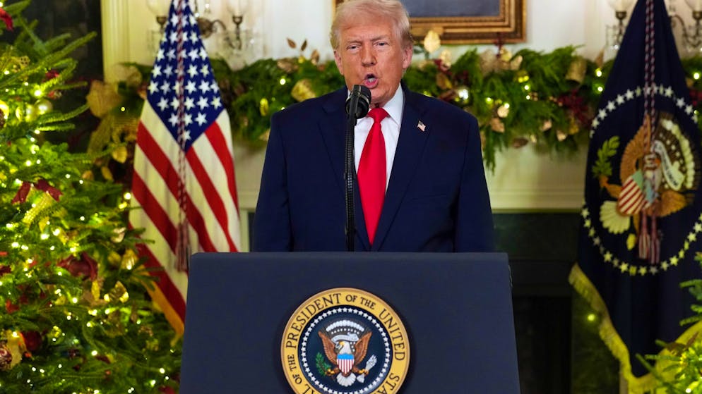 Messaggio di Natale. Trump ricorda di aver «risolto 8 guerre», attacca Biden e promette «un boom economico mai visto»