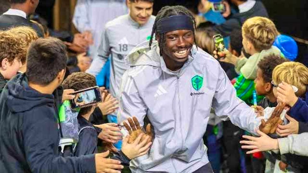 Georgi Minoungou is a permanent fixture in Seattle.