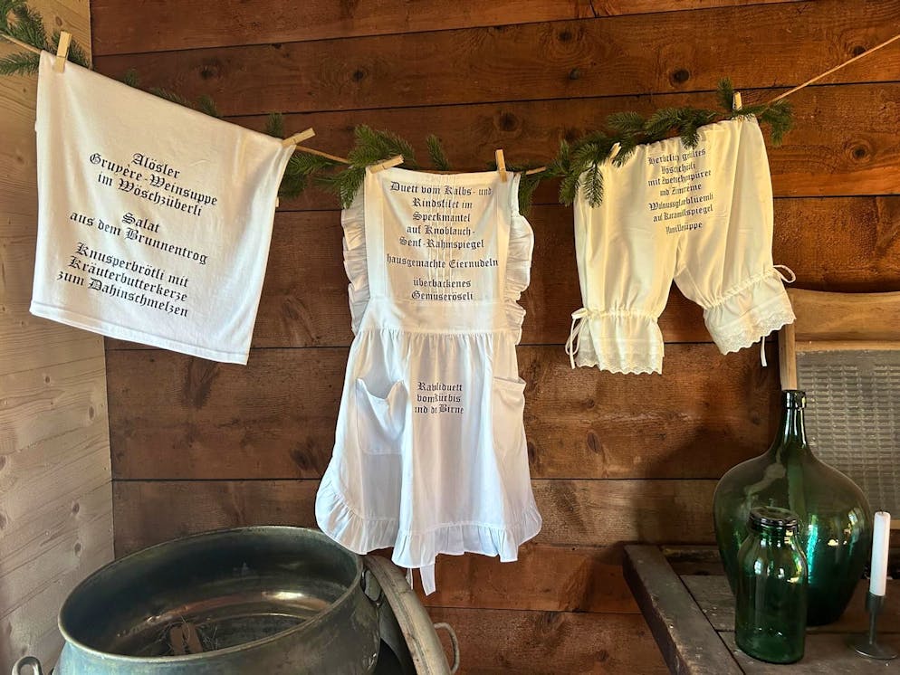 «Landfrauenküche 2025»: Zu Besuch bei Siegerin Irène Meier aus Alosen ZG. Aus der Landfrauen-Stube im Wöschhüsli könnte auch ein kleines Beizenprojekt entstehen, wenn die Zeit es zulassen würde. 