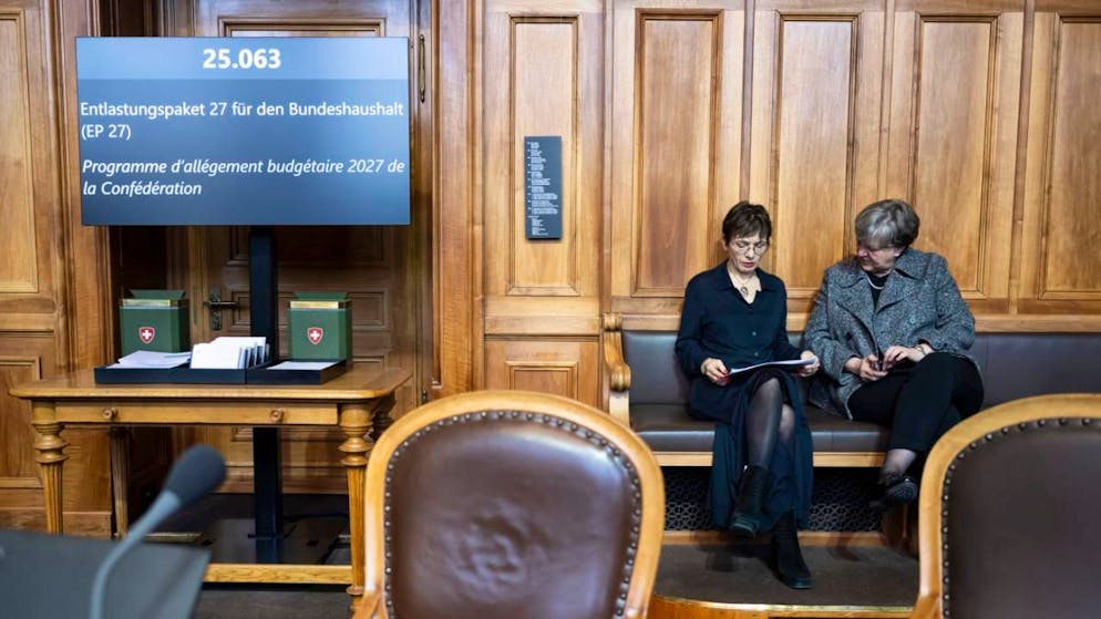 Das Entlastungspaket für die Sanierung des Bundeshaushalts ist umstritten. Der Ständerat hat eigene Akzente gesetzt.