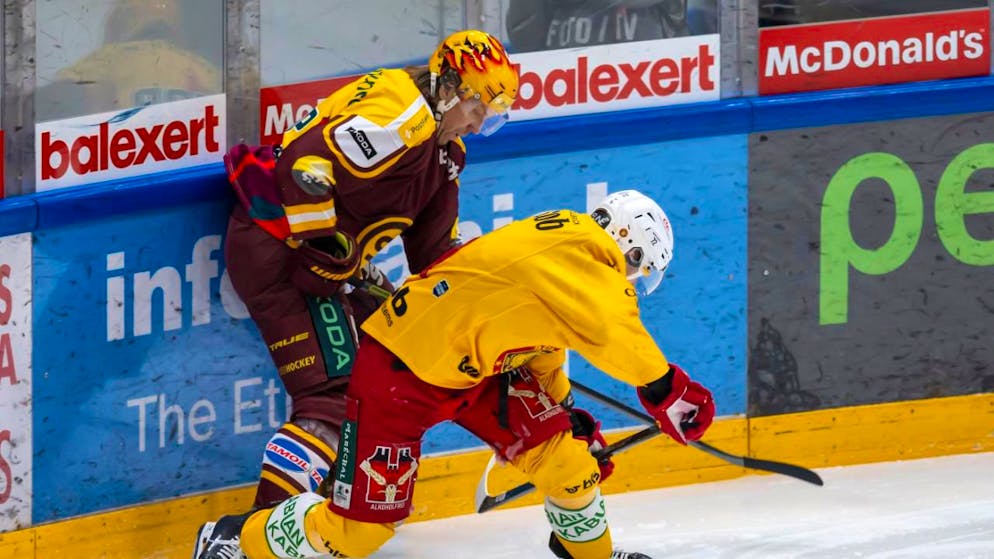 Lausanne mit sechstem Sieg in Serie - Gallery. Langnau, im Bild Samuel Erni, kämpfe sich in Genf zum Sieg
