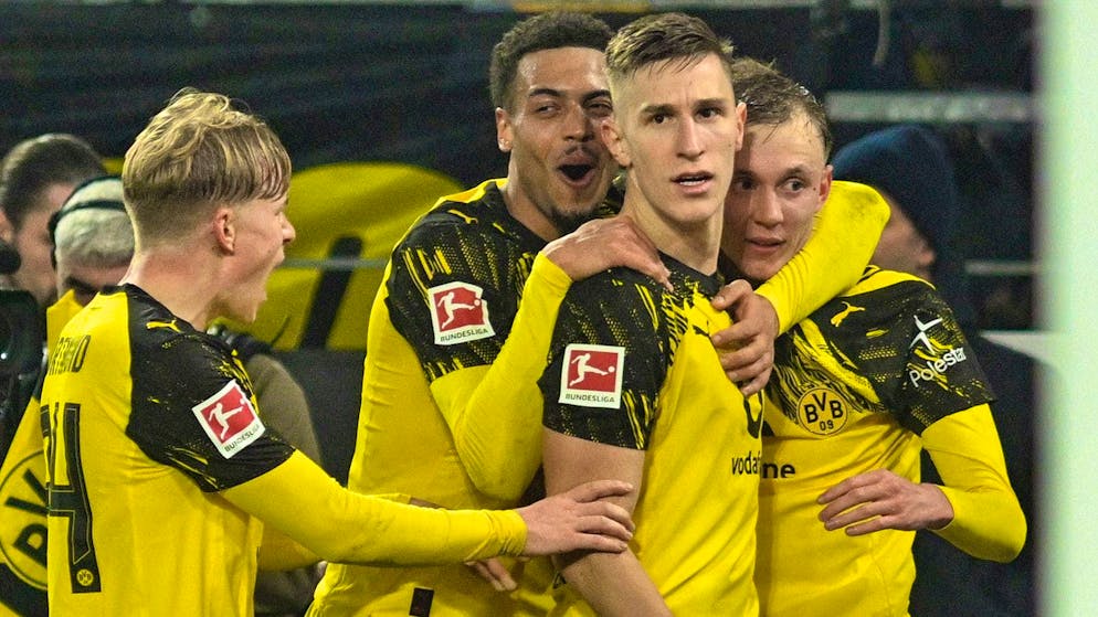 Dortmund go into the winter break with a win.