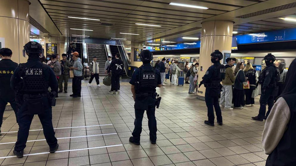 «Etat d'alerte renforcé». Trois morts dans une attaque «délibérée» contre le métro de Taipei