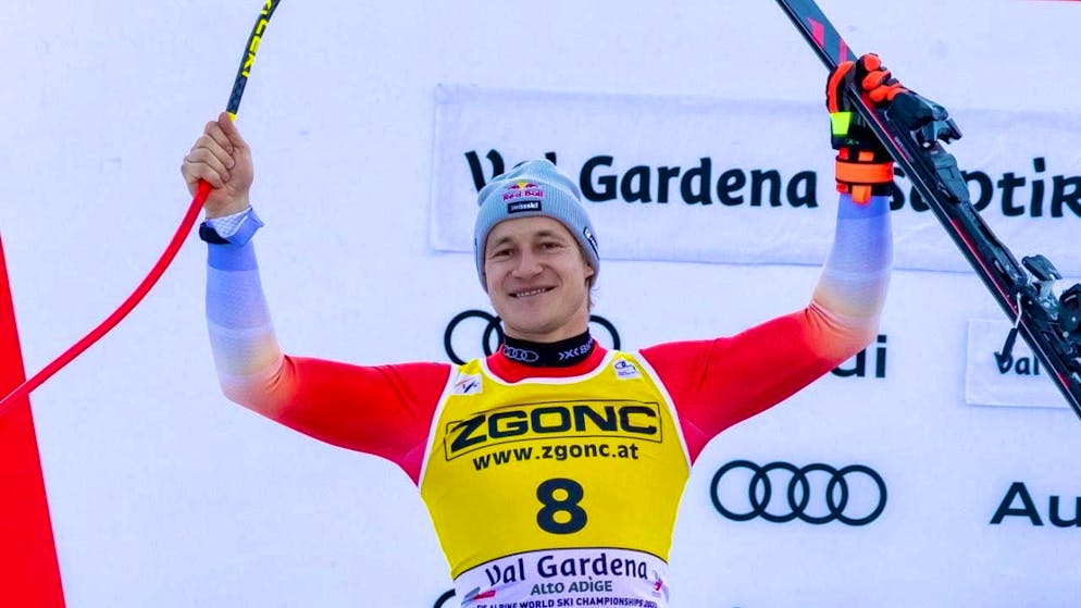 Marco Odermatt took 2nd place in the super-G in Val Gardena/Gröden, the best result for him