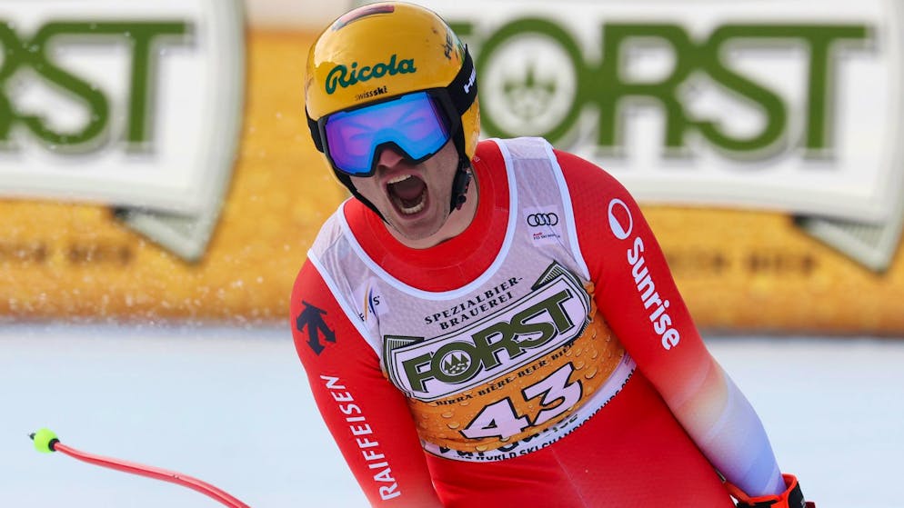 Alessio Miggiano war bisher die positive Überraschung der jungen Schweizer Ski-Talente.