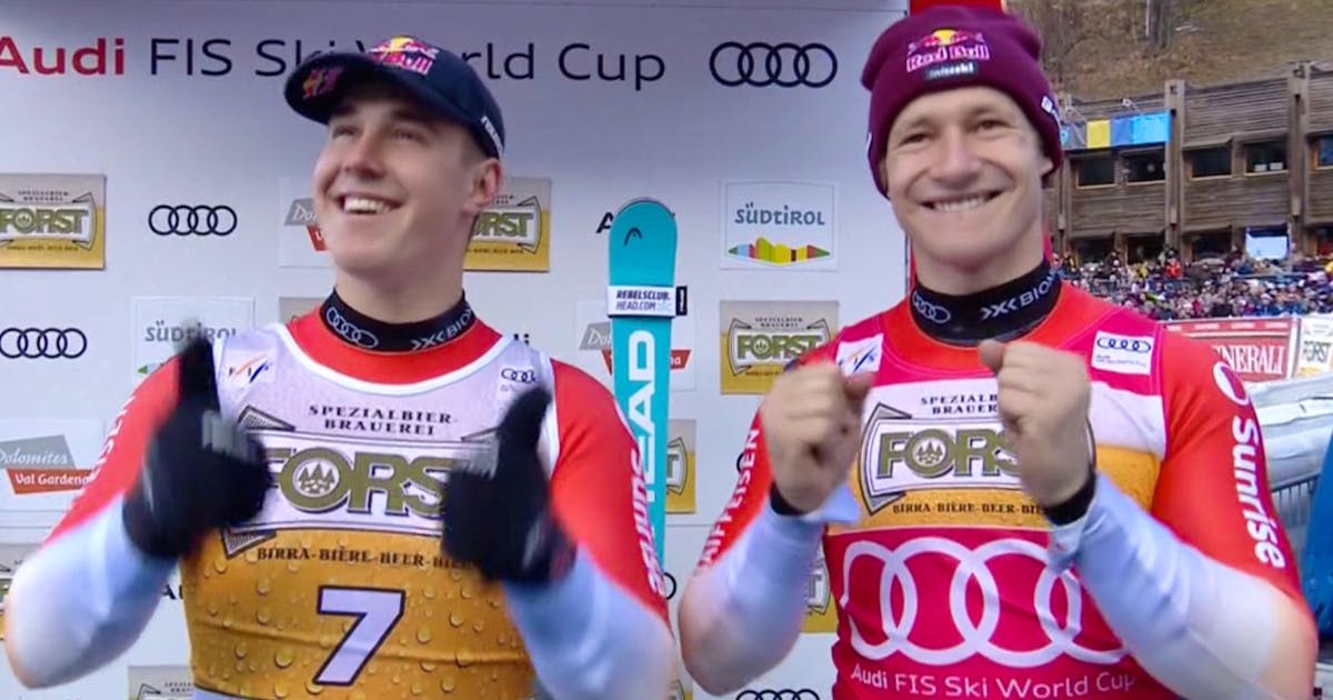 Von Allmen and Odermatt race to a double victory - | Miggiano surprises ...