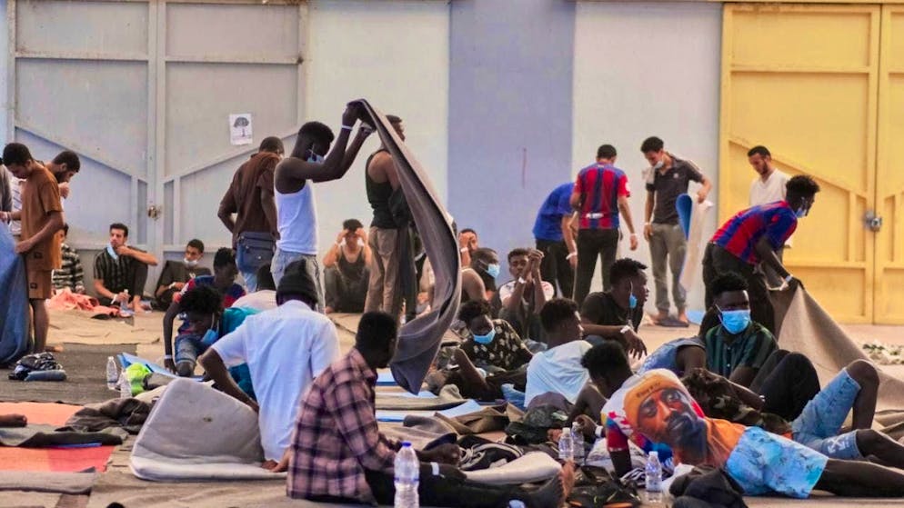 ARCHIVE - Migrants on the island of Crete. Photo: Giannis Angelakis/AP/dpa/Archive image