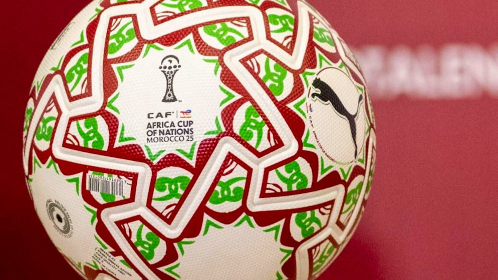 Le ballon officiel de la CAN.