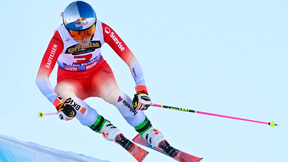 Fanny Smith est à nouveau montée sur le podium dimanche lors de la Coupe du monde de skicross à San Candido.