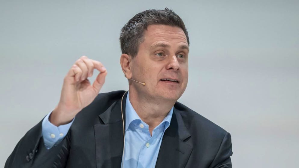 Die Schweiz "hat am meisten zu gewinnen und am meisten zu verlieren", sagte Roche-Chef Thomas Schinecker in einem Interview mit Tamedia. (Archivbild)
