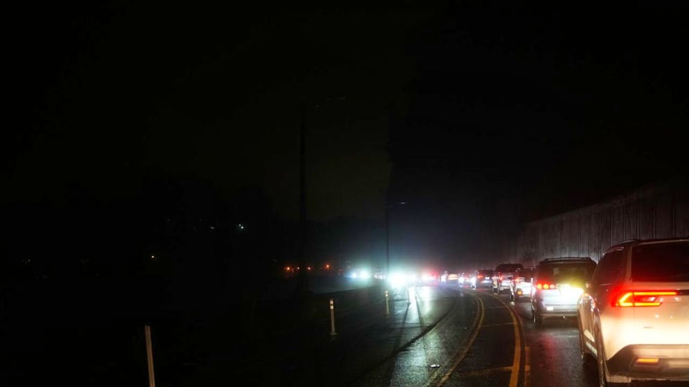 Weite Teile von San Francisco waren von einem Stromausfall betroffen.