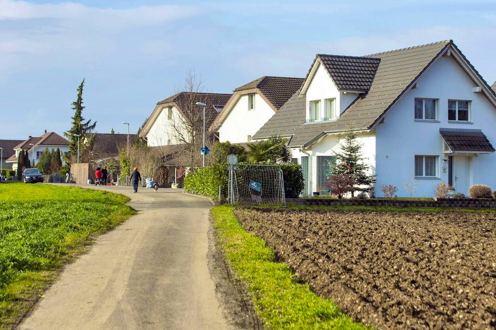 The Schauer family lived on this street.