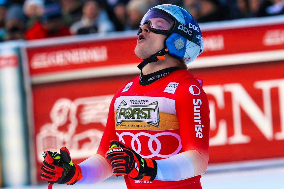 Nella quarta gara in quattro giorni, Marco Odermatt non riesce a salire sul podio per la prima volta.