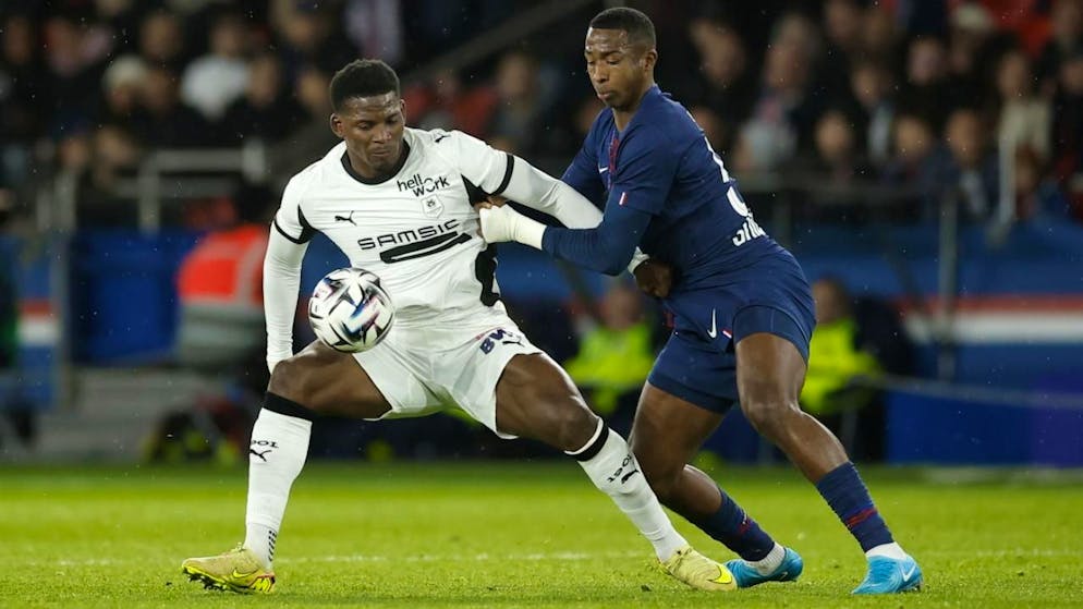 Breel Embolo geht als Doppeltorschütze für Rennes in die Festtage. (Archivbild)