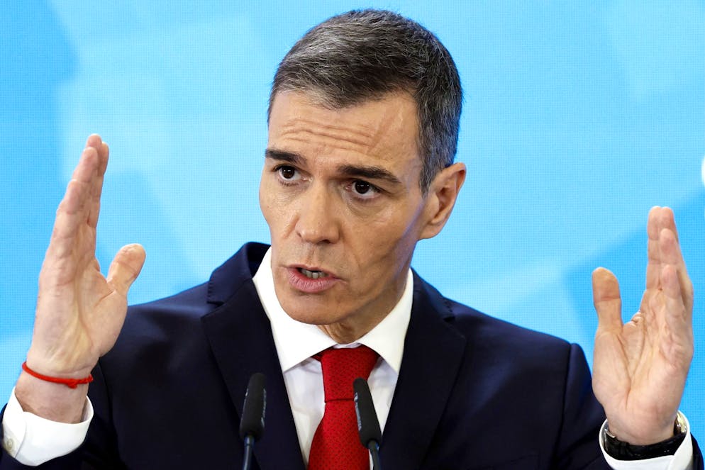 Il primo ministro spagnolo Pedro Sanchez 