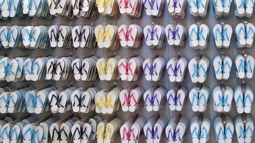 Des politiciens de droite brésiliens appellent au boycott de la célèbre marque nationale de tongs Havaianas. (archives)