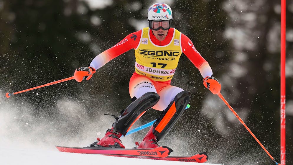 Daniel Yule muss sich in Alta Badia mit Rang 26 begnügen.