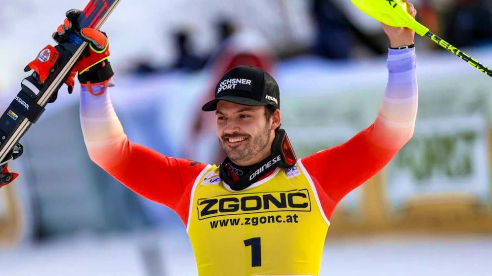 Third podium finish in ten days: after weeks of lackluster results, things are suddenly going well for Loïc Meillard