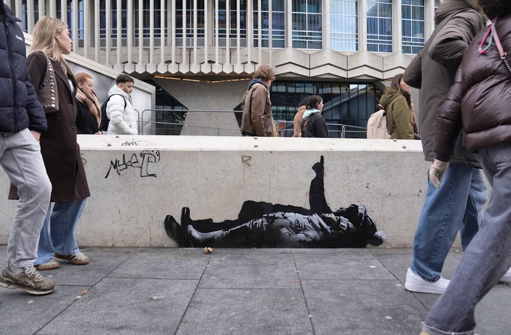 Auf Instagram bekannte sich der Künstler zu dem Motiv.