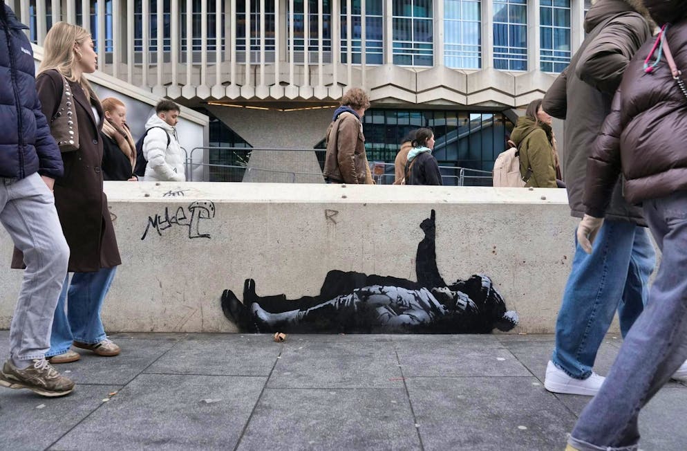 The artist confessed to the motif on Instagram