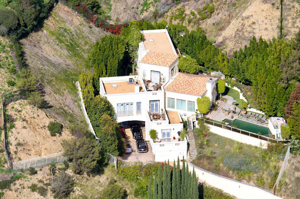 La casa di Brittany Murphy nel 2008.
