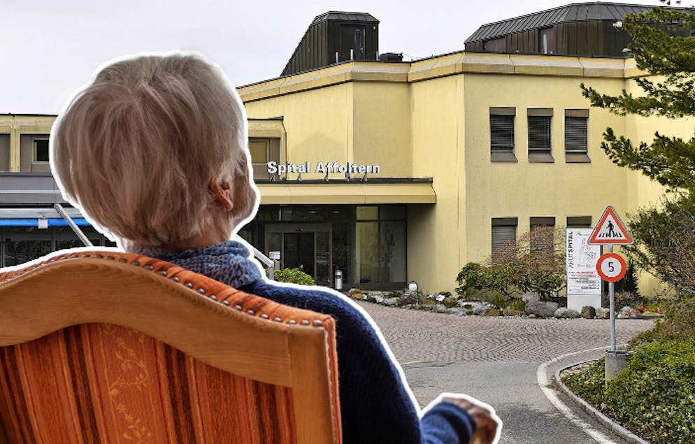 Die Patientin wurde am Spital Affoltern bestohlen. 