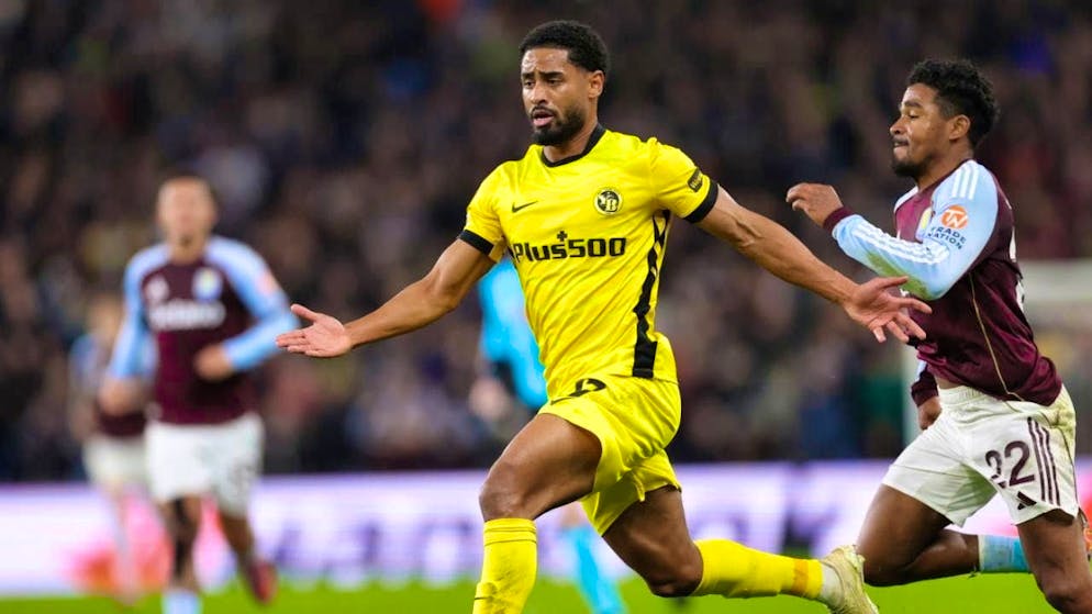 Saidy Janko will have to sit out Young Boys' next two games (archive image)