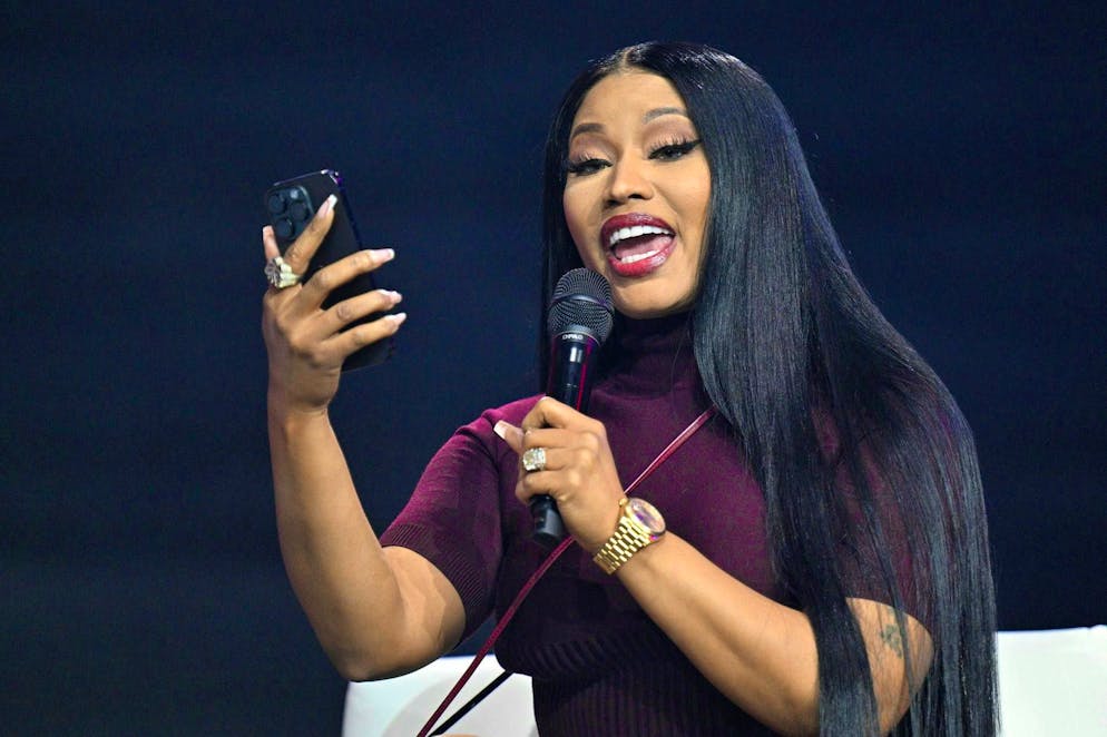 Elle a pris la parole lors de l'AmericaFest : La rappeuse Nicki Minaj.