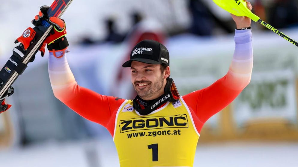 Dritter Podestplatz in zehn Tagen: Nach Wochen ausbleibender Resultate läuft es für Loïc Meillard plötzlich rund