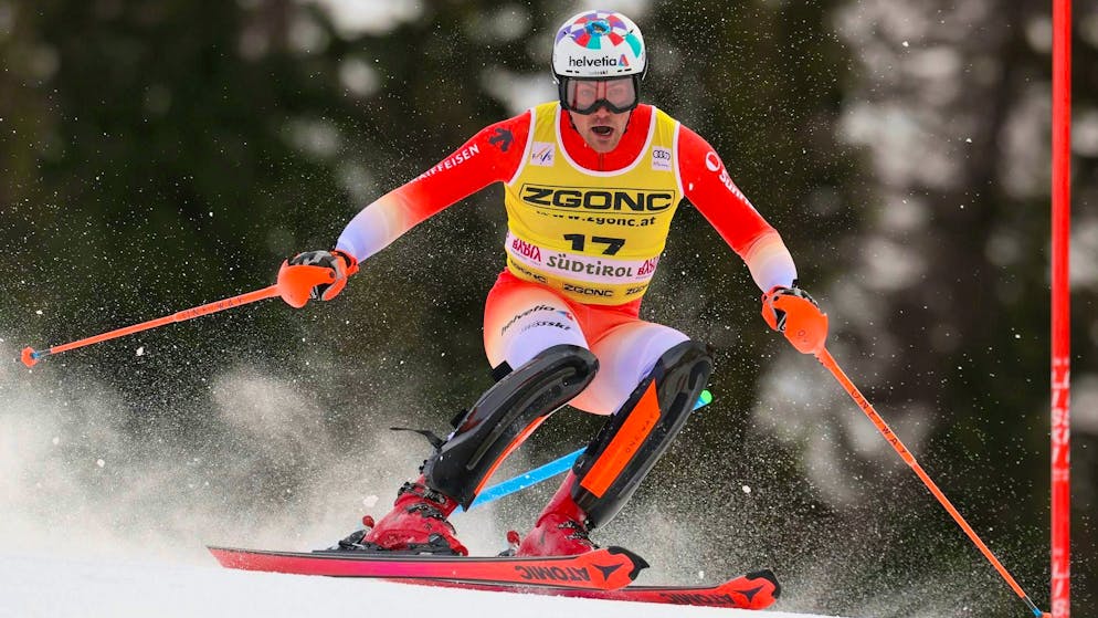Daniel Yule has to settle for 26th place in Alta Badia.
