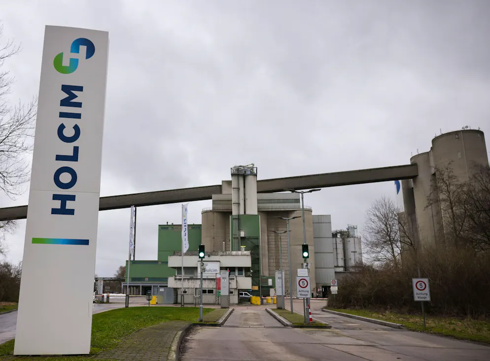 Der Holcim-Gewinn ist im vergangenen Jahr eingebrochen. 