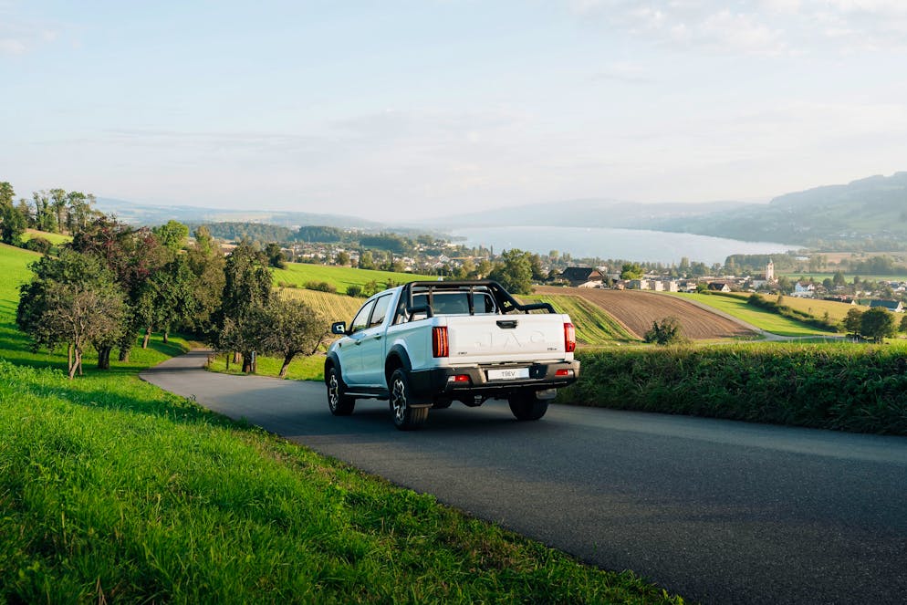 Die Ladefläche vom T9EV ist über zwei Quadratmeter gross.