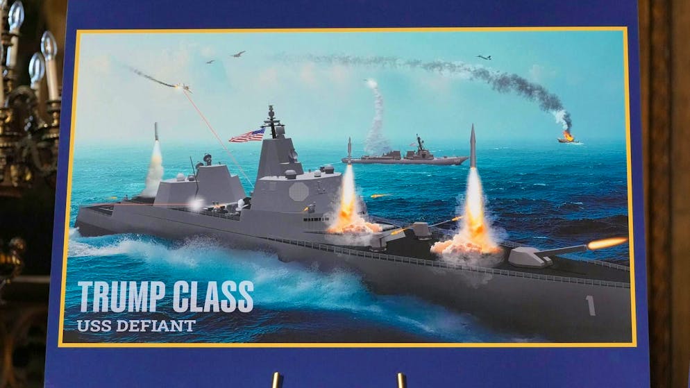 Trump announces construction of new battleships - Gallery. Another picture of "Defiant".