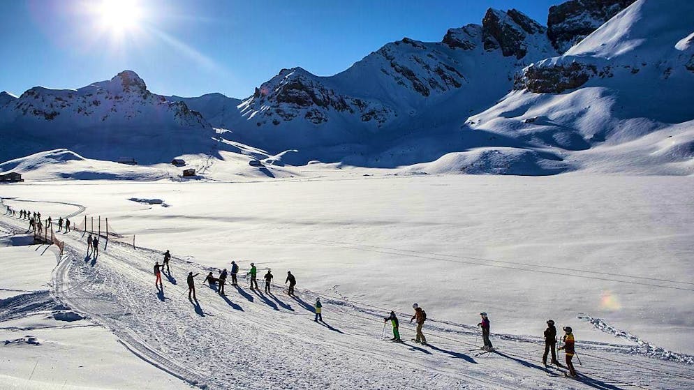The ski area on Melchsee-Frutt. (archive photo)