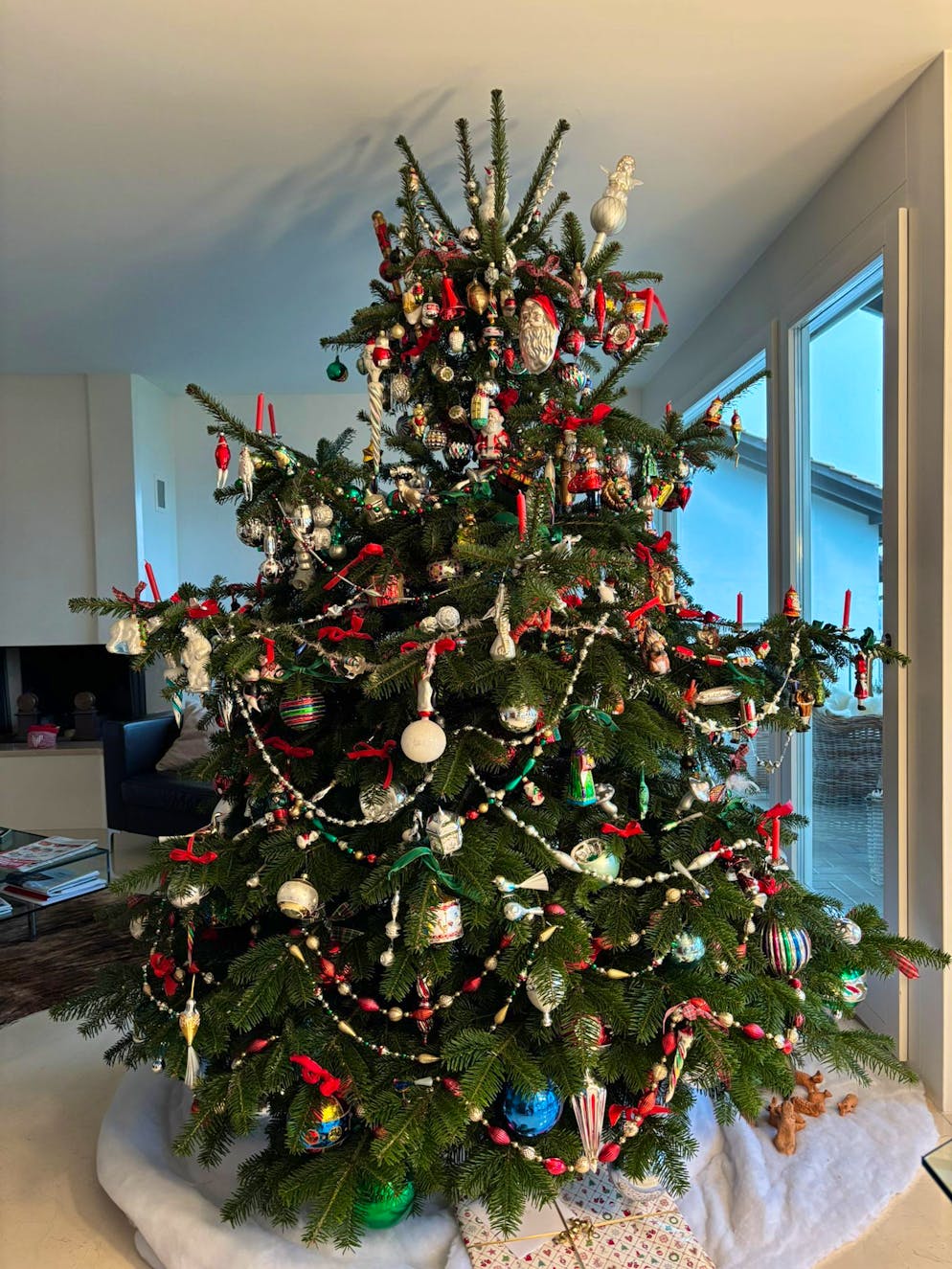 Weihnachtsbäume blue News Leser. Im Kanton Nidwalden steht dieses Prachtexemplar.