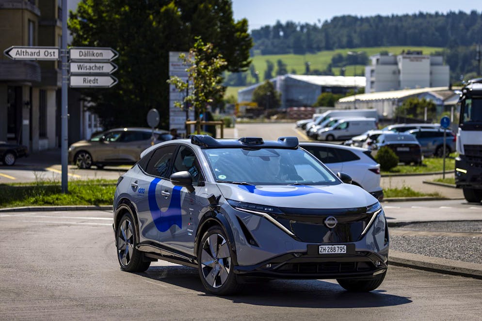 In Zurich's Furttal, self-driving cars are currently being tested and will one day be used in public transport.