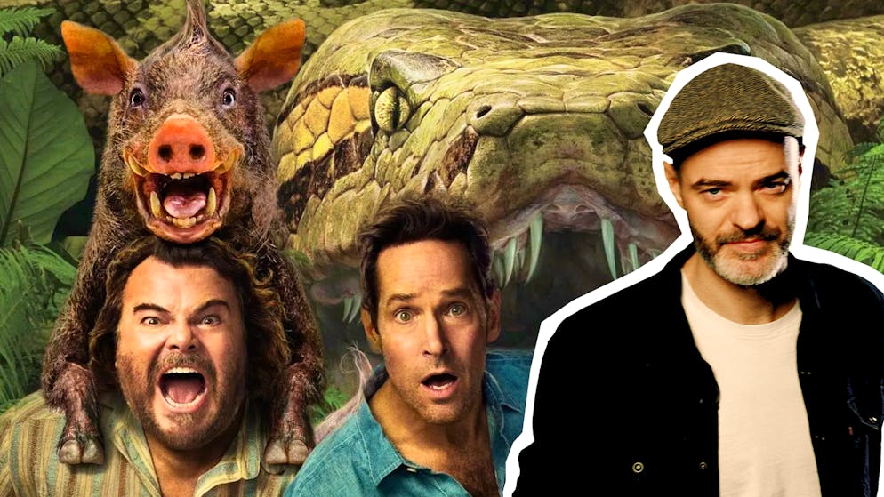 «Anaconda» im Kino. Jack Black huldigt der Horrorschlange aus den 90ern