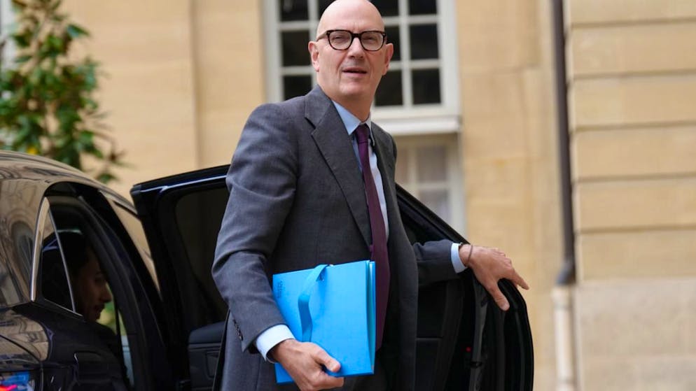 ARCHIV - Frankreichs Wirtschaftsminister Roland Lescure. Foto: Aurelien Morissard/AP/dpa/Archivbild