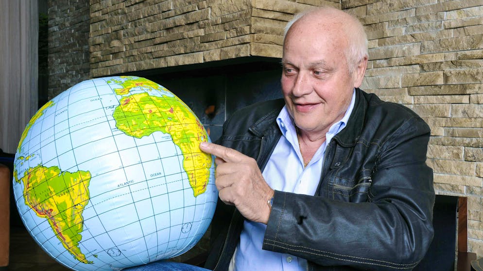 Otto Pfister has a very special connection to Africa.
